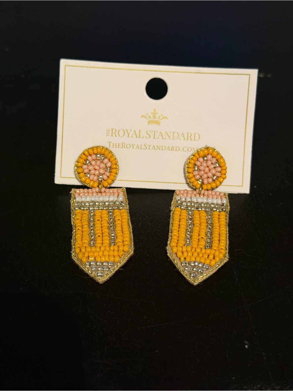 Pencil Bead Earrings